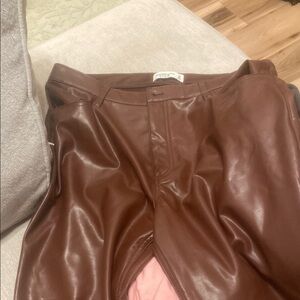 Abercrombie and Fitch
Vegan Leather pants